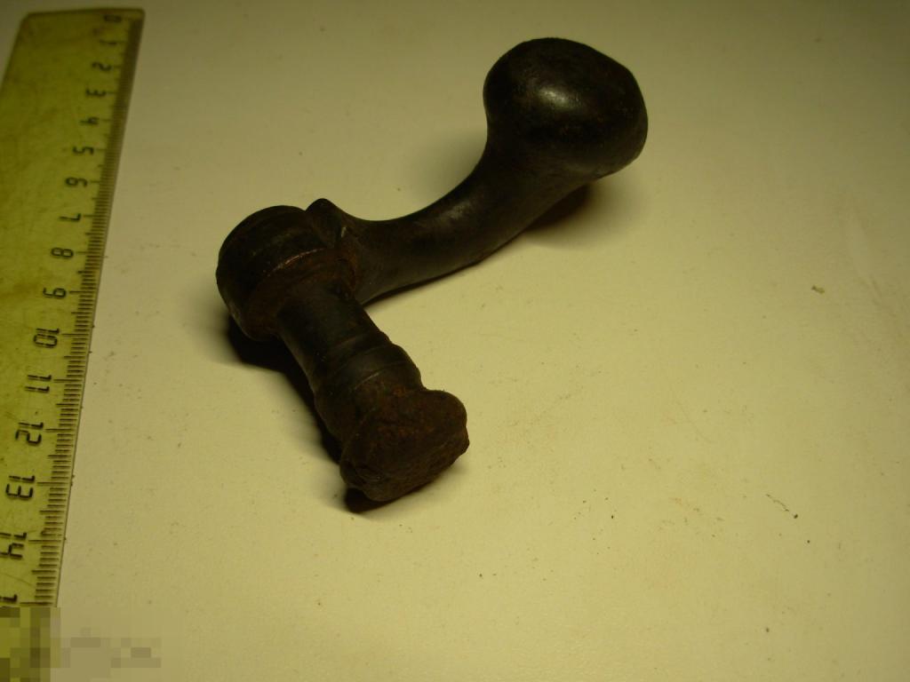 Ручка Дверная .Бронза.19 век Оригинал