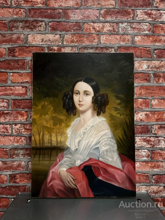 Картина "Мария Алексеева". Холст, масло, лак. Цветкова С. 2025 год