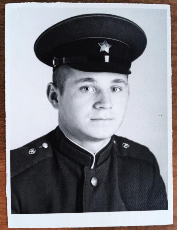 Фото. Рядовой. ПВ КГБ при СМ СССР. 46 Каахкинский пограничный отряд. 1964г.