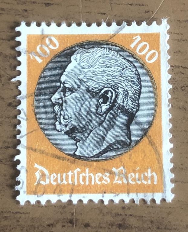 Германия, 1934 Пауль фон Гинденбург (1847-1934), 2-й президент