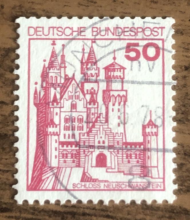 Германия 1977 Замок Нойшванштайн