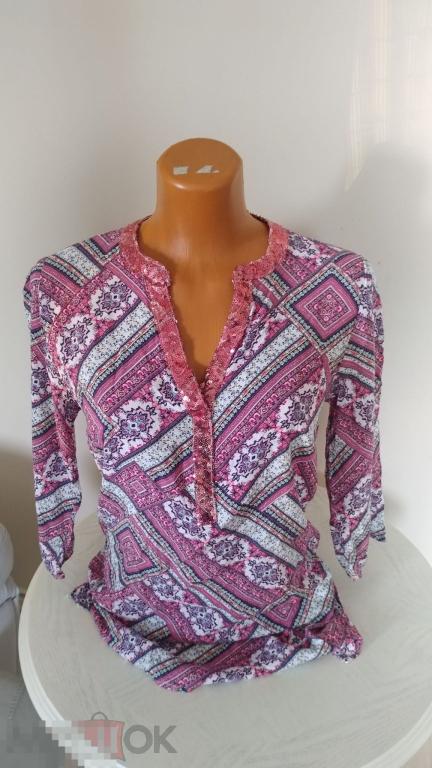 БОЛЬШАЯ РАСПРОДАЖА  блуза Jean Pascale р. S/М Германия !!! доставка 400 руб