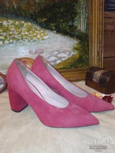 Туфли женские Маскотте, замша, р. 40.