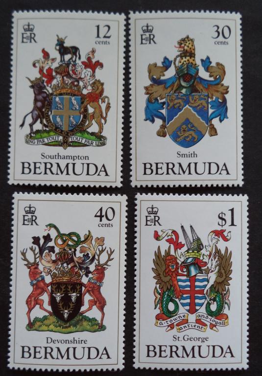Бермуды  1984  г.  Гербы  **   Л.27