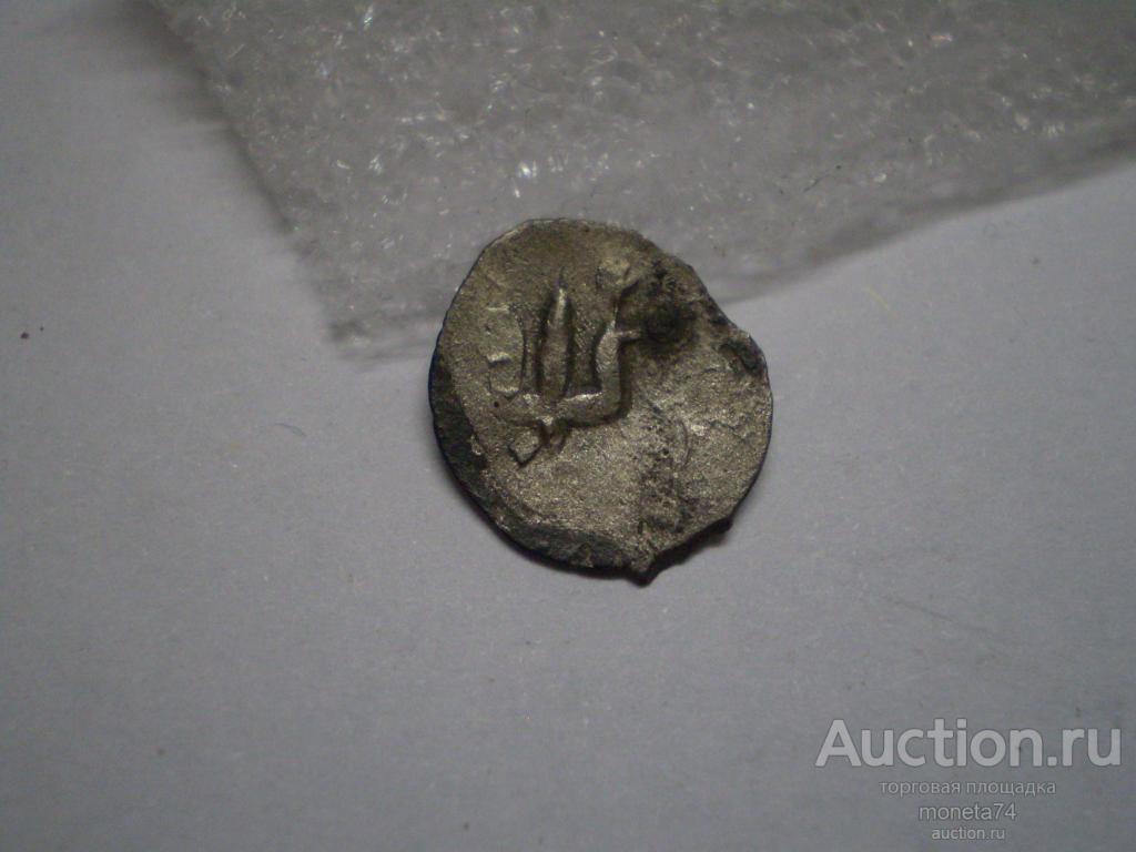 Крымское ханство 1 акче 1577 (ориентировочно) тамга с узлом счастья