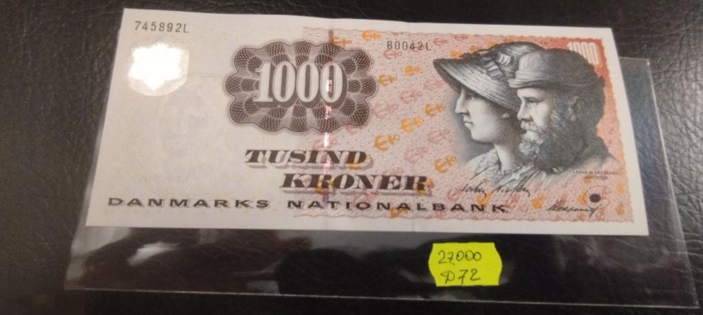 2006 Дания 1000 крон UNC (Д72)