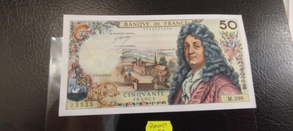 1976 Франция 50 франков UNC (Д67)