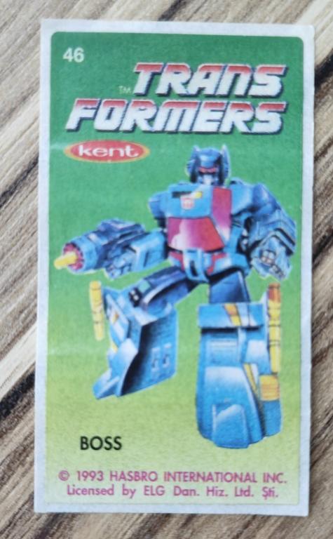 Наклейка Transformers Трансформеры Kent № 46