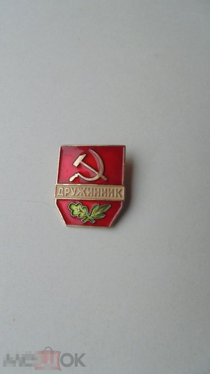 Значок Дружинник ЛМД