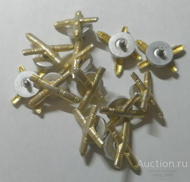 Эмблемы. Петличные знаки СССР Артиллерия. винт  (032568) 1 штука