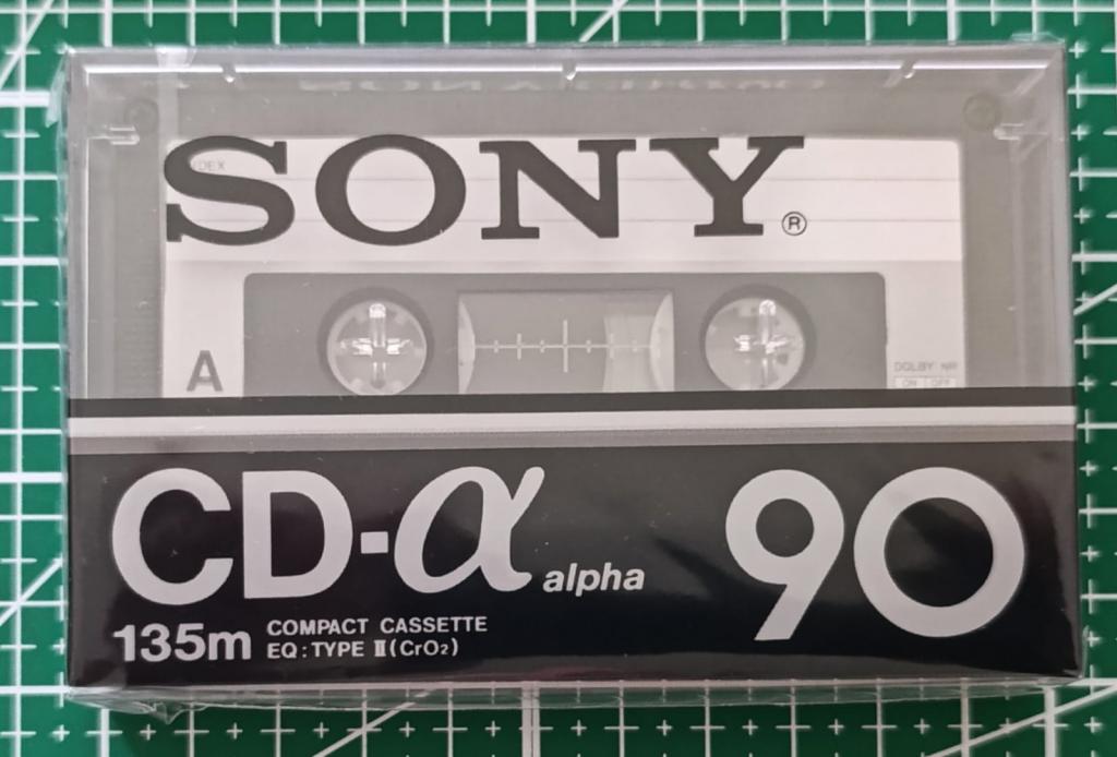 Редкие аудио кассеты SONY CD - alpha 90  Japan