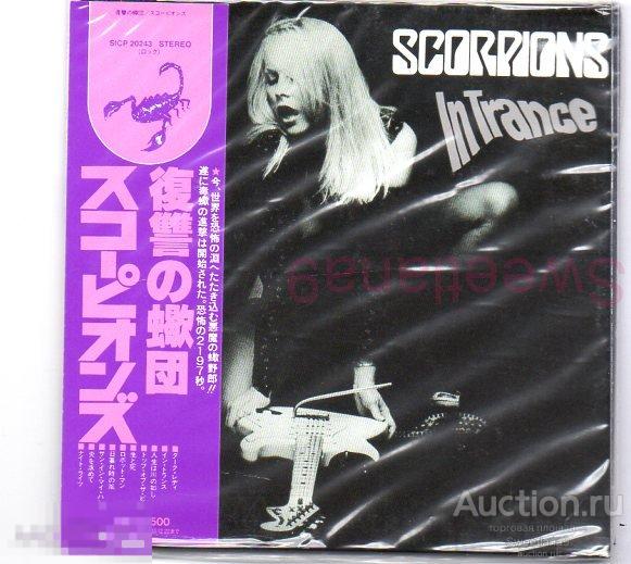 SCORPIONS - IN TRANCE , MiniVINYL OBI