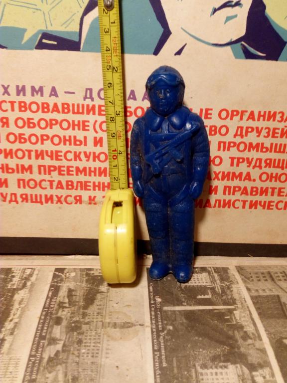 Игрушка.Солдатики.Десантник.Дутыш.СССР