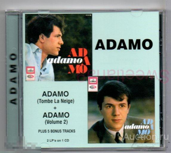 SALVATORE ADAMO - Adamo (Tombe La Neige) + Adamo Volume 2 + bonus tracks