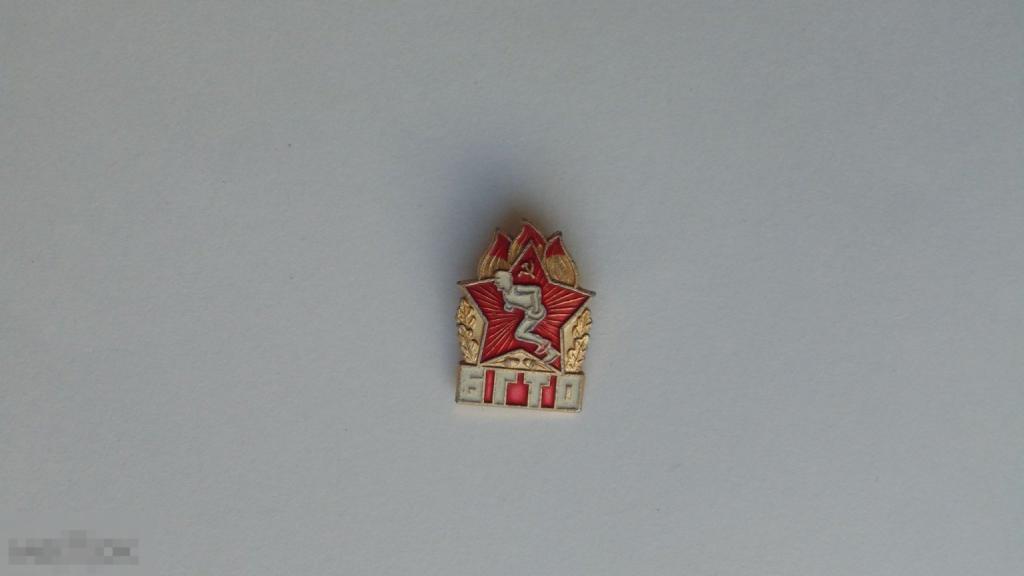 Значок БГТО