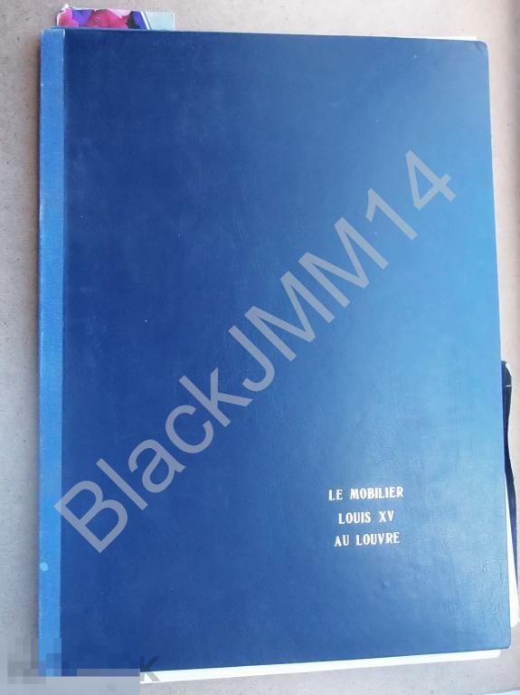 1910 г. Мебель Луи XV в Лувре 26 листов
