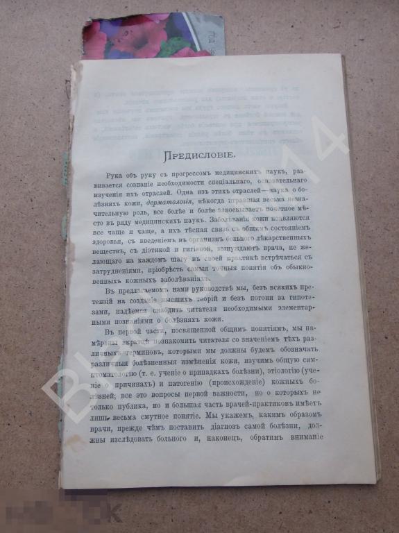 1894 г. О кожных болезнях Паталогии кожи Дерматозы Лечение