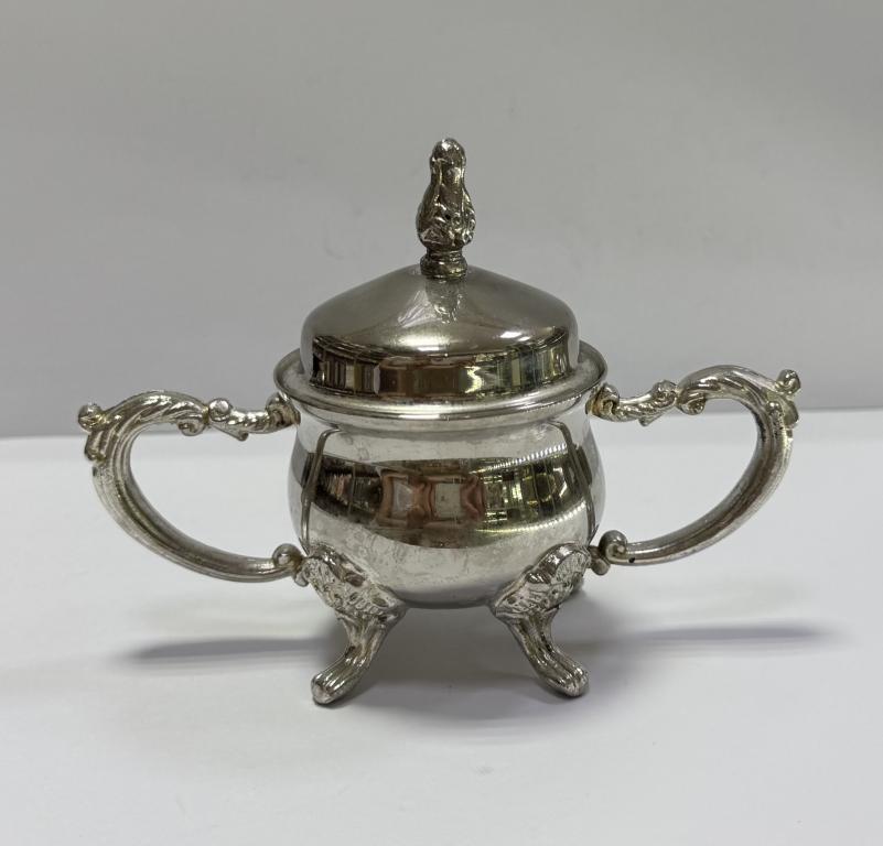 Сахарница мельхиор Европа Германия