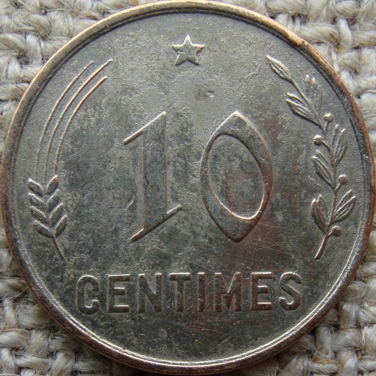 Люксембург 10 сантимов 1930 год