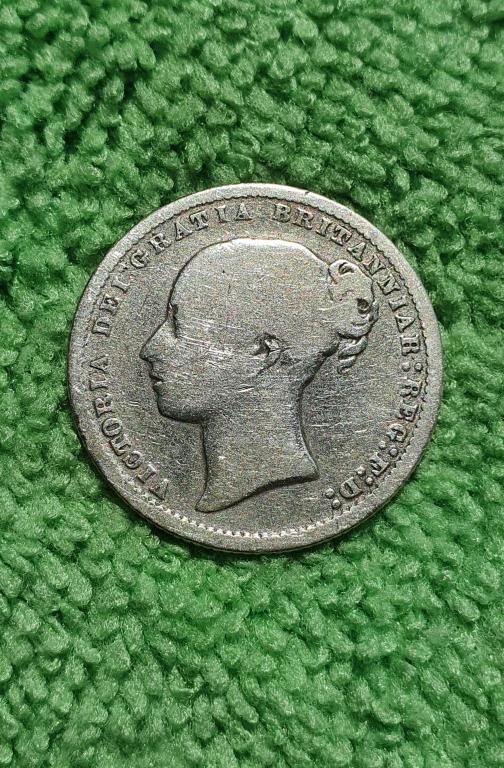 1 шиллинг, 1872 год, королевство Великобритания
