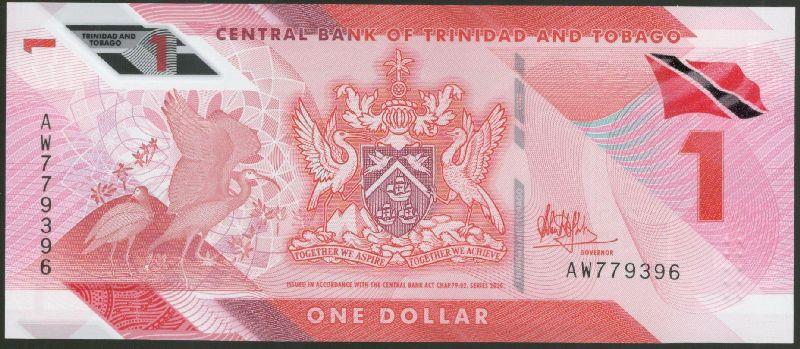 1 доллар 2020 Тринидад и Тобаго UNC (031420)
