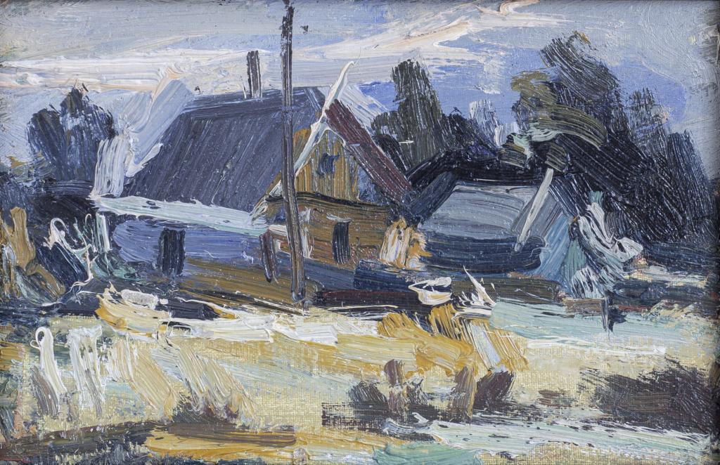 Картина "Утро" 2011 г. картон, масло. Заслуженный художник Европы Агеев Иван Иванович