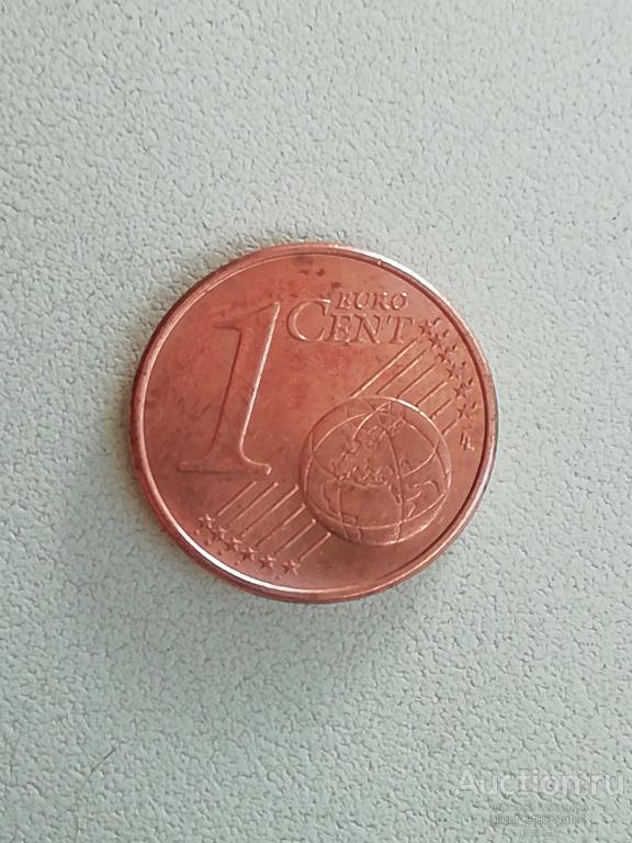 1 евроцент 2018  Франция