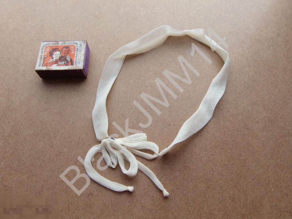 Винтаж Гимназистка Воротничок Бантик