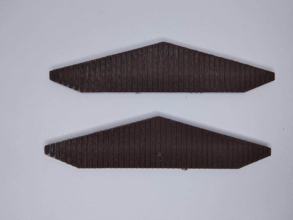 16мм (HO) Vero фронтоны от склада со сторожевым домом