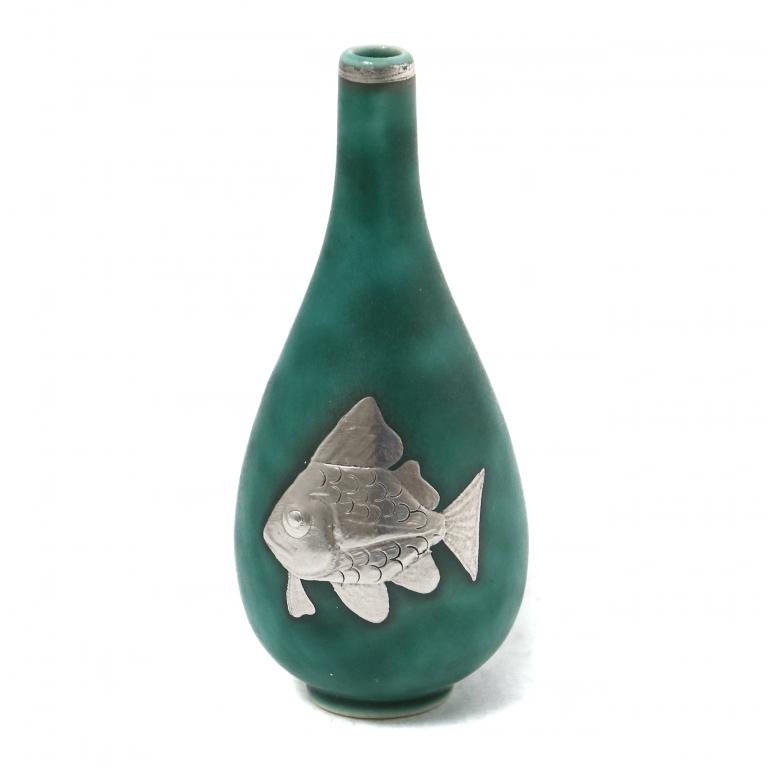 Керамическая ваза из серии "Argenta". Gustavsberg