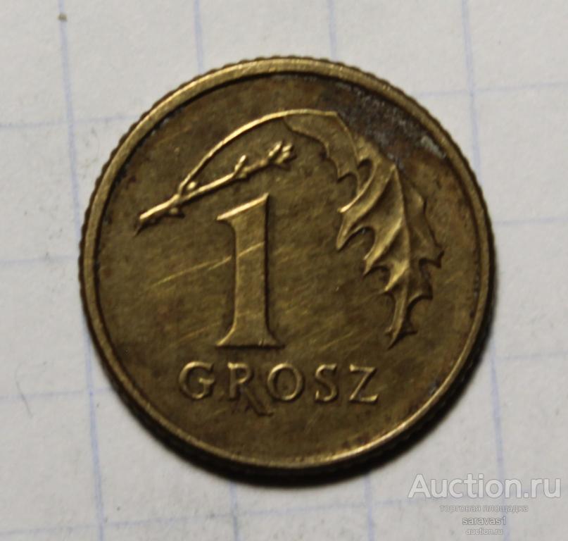 Польша 1 грош 1992 Y#276.