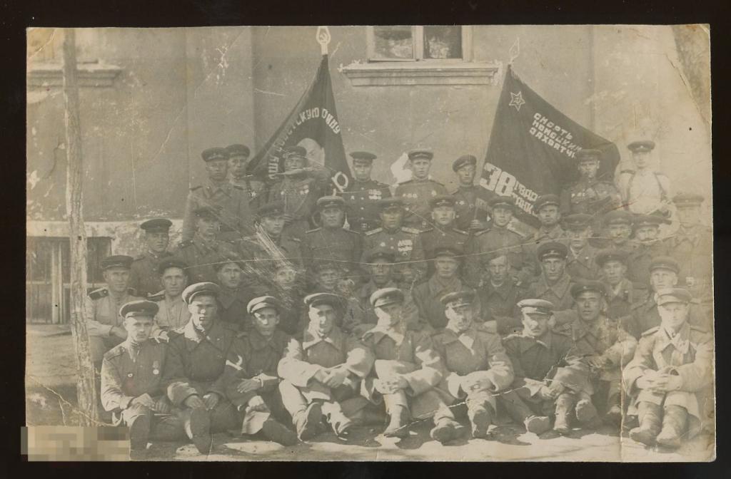 2-я мир война, фото 1945, Бургас, 38-й гвардейский танковый