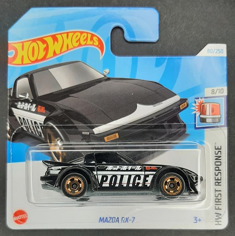 HOT WHEELS / FIRST RESPONSE / MAZDA RX-7 / 80/250