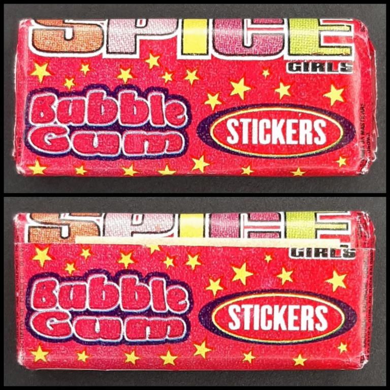 SPICE GIRLS / STICKERS / ЖВАЧКА 80-90 / ЖЕВАТЕЛЬНАЯ РЕЗИНКА / BUBBLE GUM