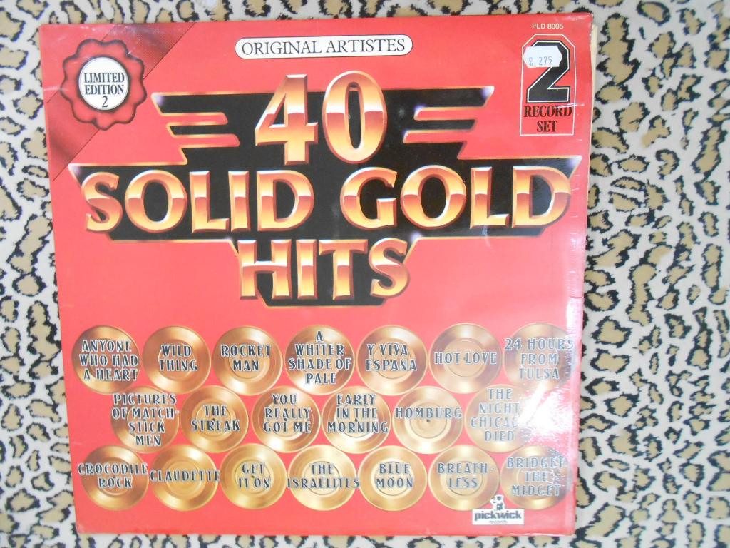 2LP 40 Solid Gold Hits