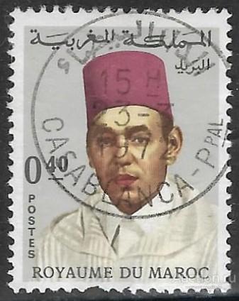 Марокко. 1968. Король Хасан II (1929-1999). Used.