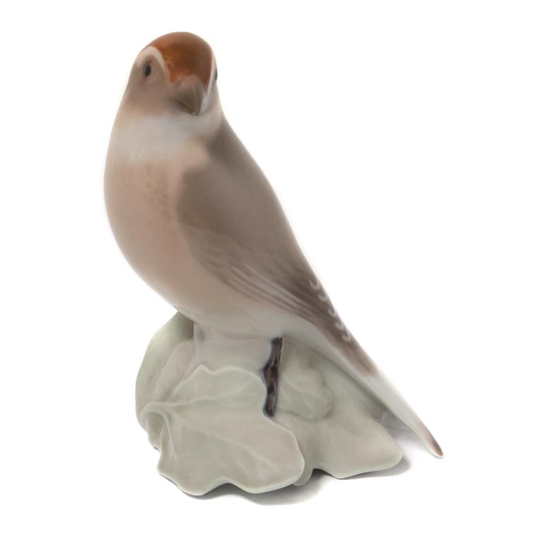 Фарфоровая фигура "Коноплянка". Bing & Grondahl.