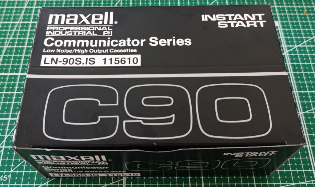 Аудио кассеты Maxell professional industrial C90 Japan