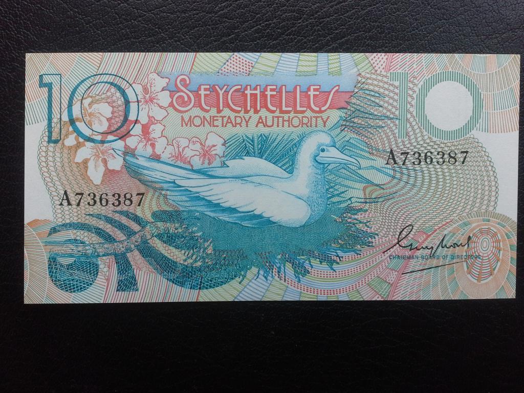 Сейшельские острова 1983 год. 10 рупий P-28 UNC Пресс