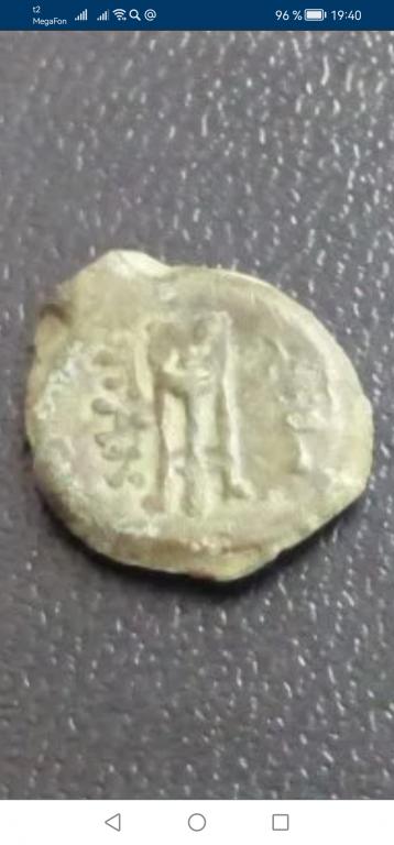 Боспор, Пантикапей. Надчекан Треножник ПАN. 2 век до н.э. (90)