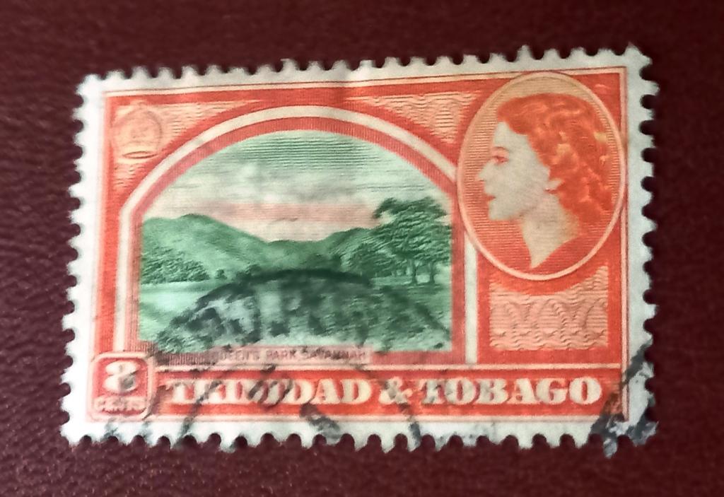 Тринидад и Тобаго 1953 год Куинс-парк, Саванна Королева Елизавета II Гаш +