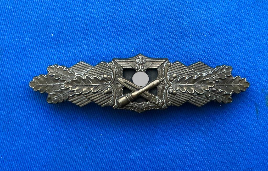 Шпанга За ближний бой . Бронза . Третий Рейх. Производитель Funcke & Bruninghaus Ludenscheid