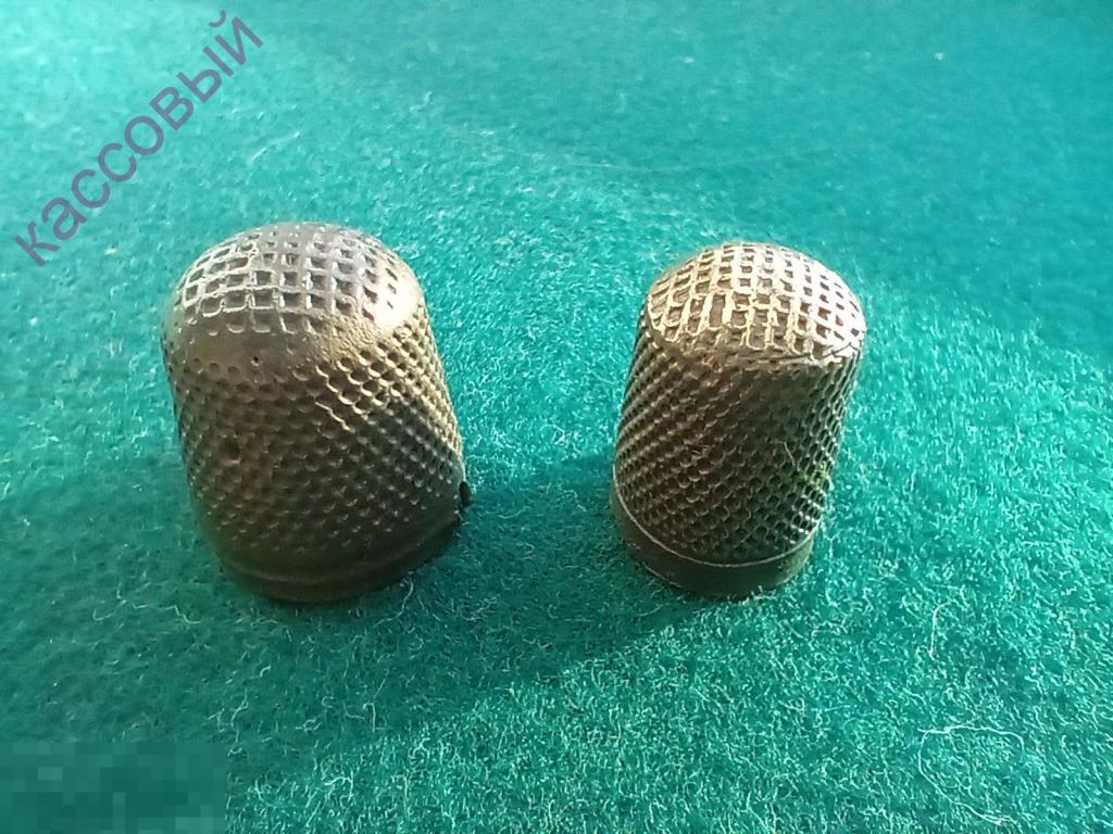 Коллекционная пара Царские наперстки СОХРАН!!!