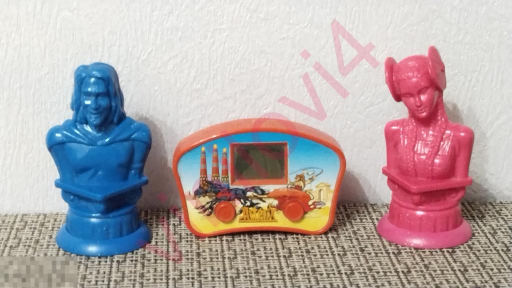 Игрушки из McDonald's (Астерикс и Обеликс) 2008г.