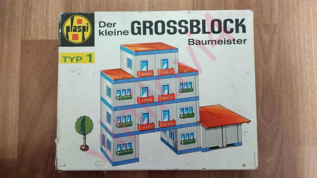 Гроссблок Пласпи Plaspi GROSSBLOCK TYPE 1  DDR