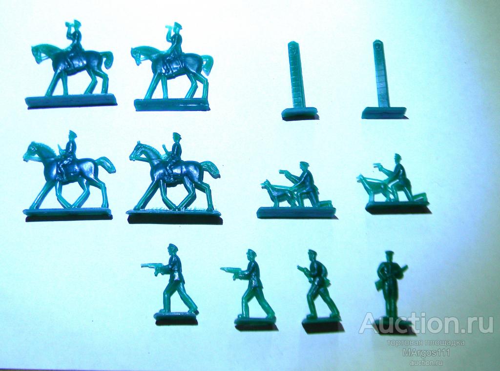 Солдатики СССР Набор Пограничники 1