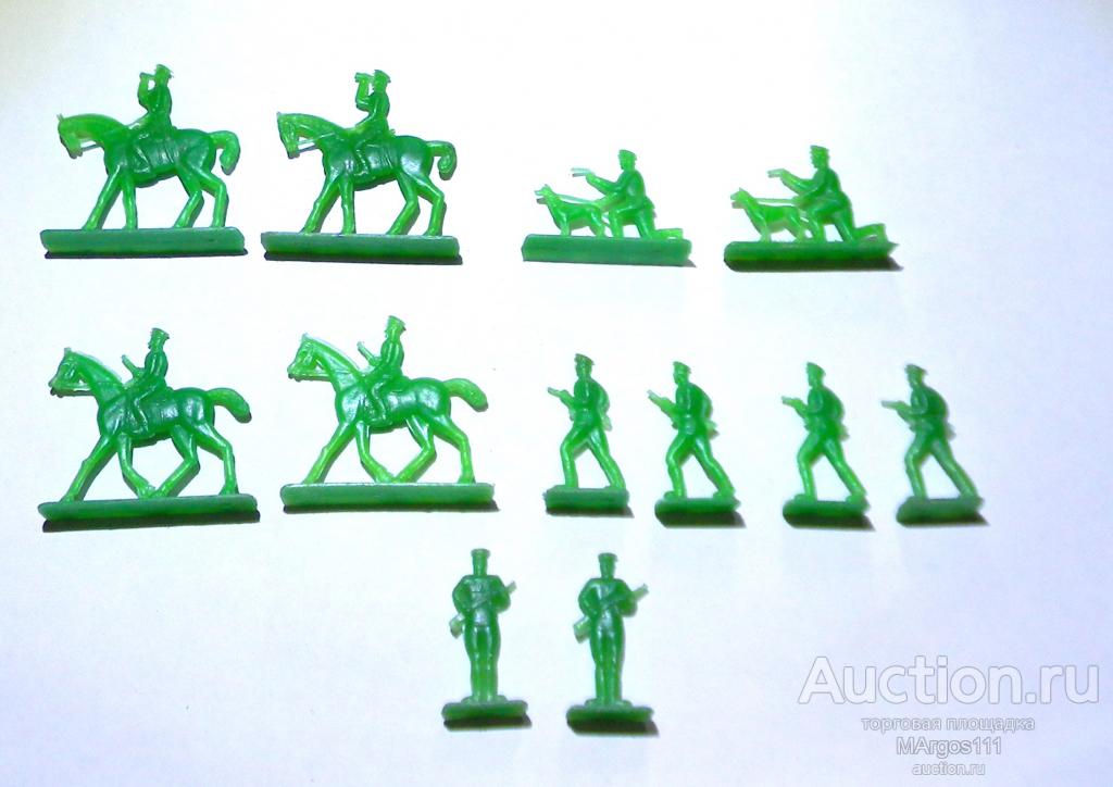 Солдатики СССР Набор Пограничники 2