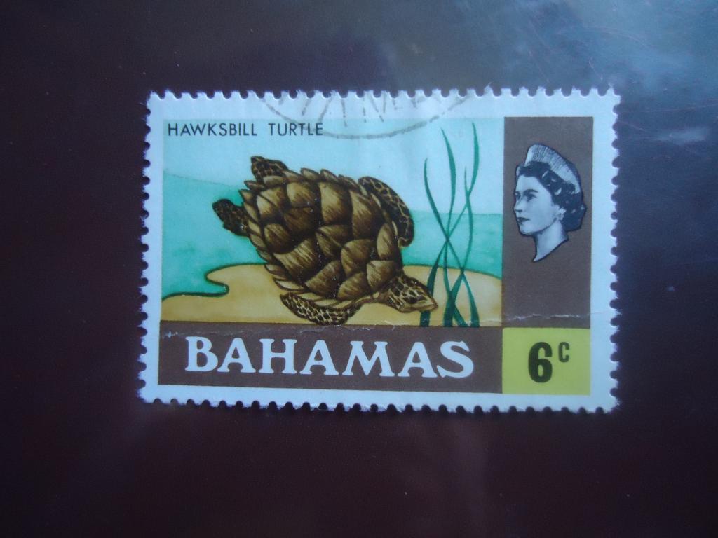 1971 г.  Багамские острова.  гаш. без клея.
