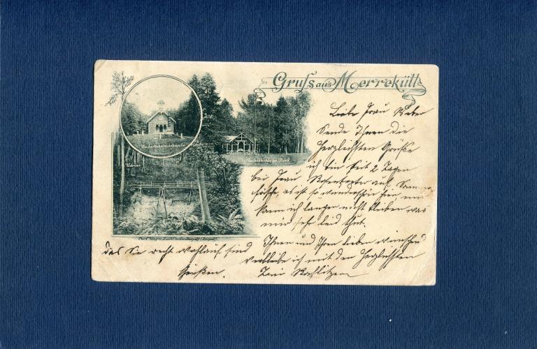 Меррекюль. Привет. Почта 1899. Ранняя.