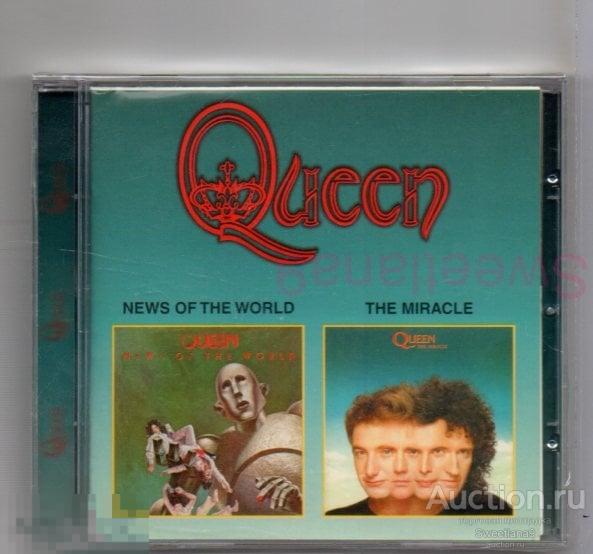 QUEEN - NEWS OF THE WORLD + THE MIRACLE Лиц CD MAXIMUM 2000